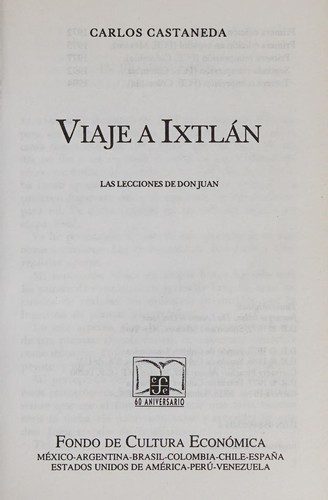 Portada de Viaje a Ixtlán