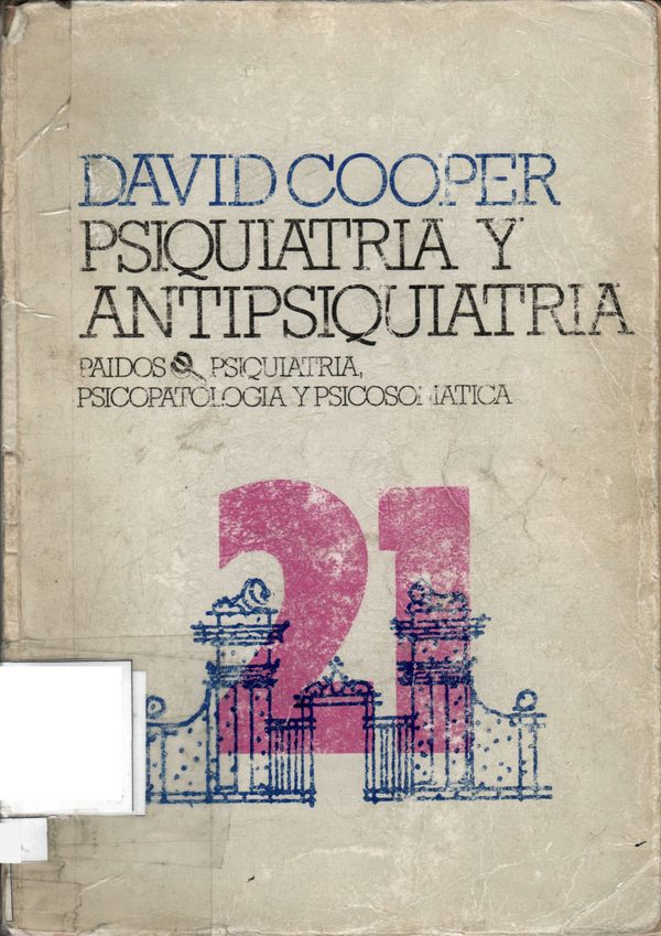 Portada de Psiquiatría y antipsiquiatría