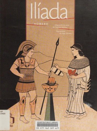 Portada de The Iliad of Homer · trad. de Alexander Pope, con notas e introducción de Theodore Alois Buckley