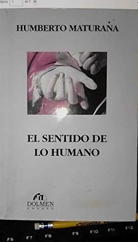 Portada de El sentido de lo humano