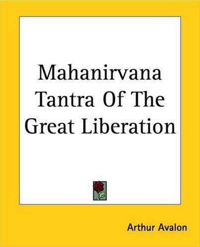 Portada de The Great Liberation (Mahānirvāṇa Tantra). Translation and commentary