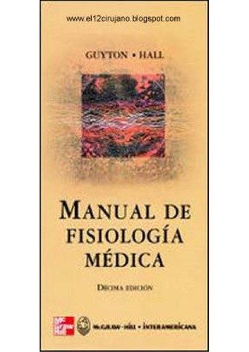 Portada de Manual de fisiología médica (10.ª edición)