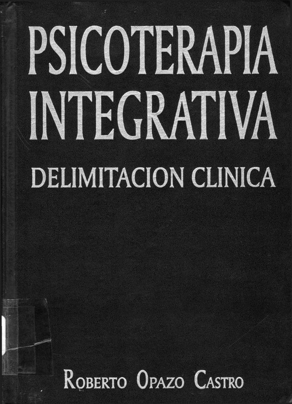 Portada de Psicoterapia integrativa. Delimitación clínica