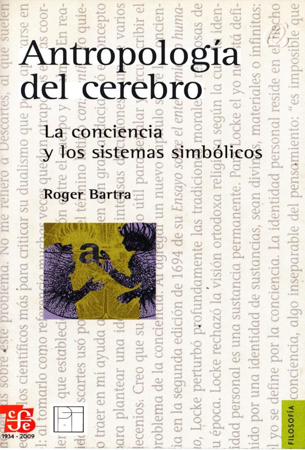 Portada de Antropología del cerebro. La conciencia y los sistemas simbólicos