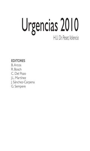 Portada de Urgencias 2010